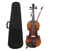 Violin 4/4 Acoustic Violin Spruce Panel Violin High-Grade Violin With Case Bow Strings Shoulder Rest Tuner Cloth (Color : Set1)