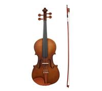 Violin 4/4 Acoustic Violin Spruce Wood Top Maple Back Scroll Fingerboard With Carry Case Bow (Color : Pattern 1)