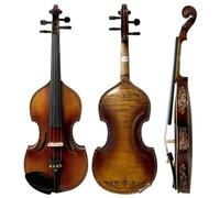 Violin 4/4 Adult Violin Carved Solid Wood Performance Violin
