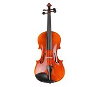 Violin 4/4 Beginner Grade Examination Playing Hand-made Patterned Ebony Accessories Tiger Patterned Violin(1/2)