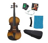 Violin 4/4 Bright Color Popularize Violin For Beginners Suit For Course Practice Student Stringed Instrument (Color : Violin Set)