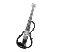 Violin 4/4 Electric Violin Professional Headless Carbon Fiddle Violin With Bow Carry Case Headphone Cable Shoulder Rest Accessories