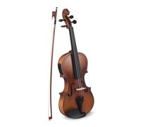 Violin 4/4 Electric Violin Solid Wood Violin Full Set With Shoulder Support Audio Cable Spare Strings Bow Violin Bag Violin Kit