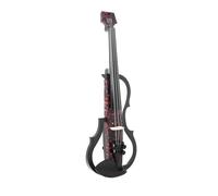 Violin 4/4 Electric Violin String Instrument For Practice Carbon Fiber Professional With Shoulder Rests Headphones