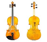 Violin 4/4 Flamed Violin Violin Fully Hand-made Violin Strong Tone Free Case And Bow