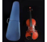Violin 4/4 Full Size Kit, Violin Fiddle Set for Beginner Adults Students with Rosewood Bow, Violin Case, Shoulder Rest, Extra Strings And Bridge(4/4)