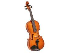 Violin 4/4 Full Size Violin Handmade Varnished Inlaid Purfling Carved Solid Wood Acoustic Violin
