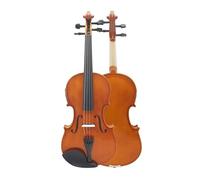 Violin 4/4 Handmade EQ Electric Violin Set Maple Panel For Performances String Musical Instruments(Log color)