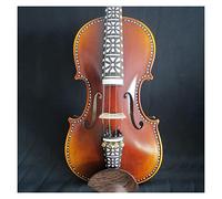Violin 4/4 Of Profession Play Four Fine Tuners Old Spruce Top With The Even Grain Violin