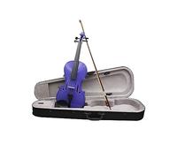 Violin 4/4 Popularize Model For Novice Beginners Purple Color Maple Panel Solid Stringed Instrument With Parts