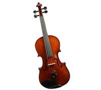 Violin 4/4 Size Violin Handcraft Fiddle Spruce Flamed Maple Two Piece Maple Back Ebony Fitting Bridge Bow Case