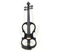 Violin 4/4 Size With Case Bow Strings For Beginner Students Solid Wood Electric Violin (Color : Style 1)