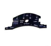Violin 4/4 Violin Bridges Multifunctional Mold Template Full Size Cello Bridge Repair Tool