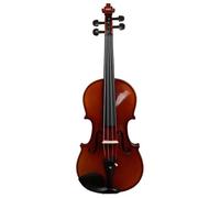 Violin 4/4 Violin Semi Handmade Spruce Panel Maple Craftsmanship Plate Ebony For Beginner(Type2)