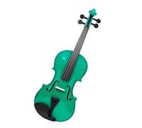 Violin 4/4 Violin Solid Wood Green Acoustic Violin Professionals Handcrafted Violin for Beginners Stringed Instrument