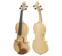 Violin 4/4 Violin Spruce Top Maple Craft Stripe Ebony Parts Handcrafted Violin For Beginners Professionals Stringed Instrument