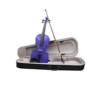 Violin 4/4 Violin Suitable For Beginners Violin Sets Purple Violin With Case Bow Strings Shoulder Rest Accessories