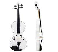 Violin 4/4 Violin Suitable For Beginners Violin Sets White Violin With Case Bow Strings Shoulder Rest Accessories