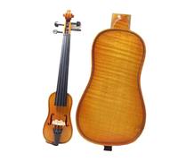 Violin 5 3/4 Inch Loud Sound Instrument For Beginners And Adults Standard Violin