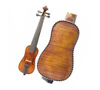 Violin 5 5/8" Inlay Nice Shell European Spruce Top Ebony Fingerboard Tailpiece And Pegs