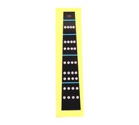 violin accessories 1/8-4/4Violin Fingerboard Sticker Fretboard Note Label Finge Chart Practice Finger Guide Beginner(Color:B)