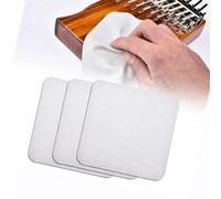 Violin Accessories 10pc 6 Inch Microfiber Suede Cleaner Cloth Musical Instrument Violin Polish Wiping Cleaning Cloth(3PCS)