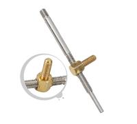 violin accessories 1pc Violin Bow Screw Rods Violins Bow Frog Screws Part For 4/4 3/4 1/2 1/4 1/8 Screws For Bows Frog