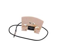 violin accessories 1Pcs Violin Bridge with Internally Mounted Piezo Pickup for 4/4 Full Size Electric Violin Parts