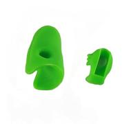 violin accessories 2 Piece Set Rubber Violin Bow Grip Device For Violin/Viola Teaching Aid Accessories Beginner Finger Trainer(Color:Green)