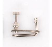 violin accessories 20pcs Violin String Fine Tuners Alloy 1/4 1/2 3/4 4/4 Size, Violin Parts Accessories(Color:4-4 violin silvery B)