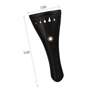 violin accessories 4/4 Fiddle 6 String Violin Tailpieces Ebony For Acoustic Violin Tool Accessories (Color : 1PC Tailpiece)