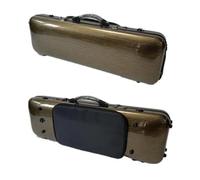 violin accessories 4/4 Professional Violin Carbon Fiber Coded Lock Hard Case With Spectrum Bag Hard Shell Storage Backpack(Type21)