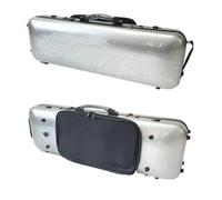 violin accessories 4/4 Violin Carbon Fiber Coded Lock Hard Case With Spectrum Bag Shell Storage Backpack(Type23)