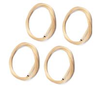 Violin Accessories 4PCS 4/4 Violin Bow Horse Hair White Bow Hair For Violin Bow Players Musical Accessories