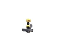 violin accessories 4pcs Fine Tuners Spinner Adjuster Strings Hooks 4/4 3/4 1/2 1/4 1/8 Black/Golden/Silver/Hill-style(Color:M6 (3-4 4-4))