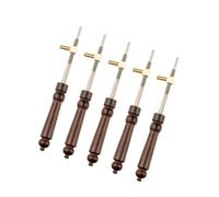 violin accessories 5PCS Violin Bow Frog Screw Tip Endpin Eyelet Violin Snakewood Long Screw Bow Luthier Bow Maker