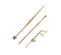 violin accessories Brass Violin Luthier Tools Sound Post Gauge Measurer Retriever Clip SET Violin Parts & Accessories