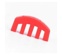 violin accessories Durable Rubber Silencer Violin Mute Violino Accessories For 4/4 3/4 1/2 Practice 5.2 X 2.2cm Hot (Color : Crimson)