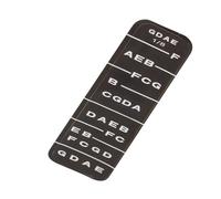 violin accessories Finger Guide Tape Fiddle Scales Fingerboard Label Sticker For 1/8 Violin