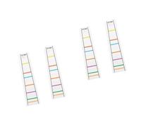 violin accessories Fingerboard Marker 4/4 Violin Fretboard Sticker Fiddle Learn Note Chart Tape 4Pcs