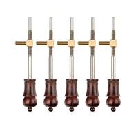 violin accessories for beginners 5PCS 4/4 3/4 1/2 1/4 1/8 Violin Bow Frog Screw Tip Endpin Eyelet Violin Snakewood Screw Eyelets Bow Luthier Maker Violin Parts