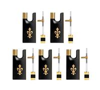 violin accessories for beginners 5PCS Ebony Violin Bow Frog For 4/4 Violin Designed Fiddle Violins Bow Parts Replacement Screws Eyelets String Accessories Violin Parts