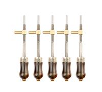 violin accessories for beginners 5pcs OX Horn Material Bow Frog Endpin Screw Button 4/4 3/4 Fiddle Bow Frog Buttons Violin Bow Luthier Part Replacement Violin Parts (Color : Rd OX)
