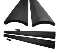 violin accessories for beginners AAA Ebony 4/4 3/4 1/4 Violin Fingerboard With Nut Fingerboard Round For Your Choice Violin Parts (Color : 4-4 Beveled)