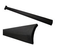 violin accessories for beginners AAA Ebony 4/4 3/4 1/4 Violin Fingerboard With Nut Fingerboard Round For Your Choice Violin Parts (Color : 1-2 Round)