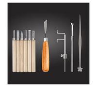 violin accessories for beginners Assorted Violin Luthier Tools Pure Brass Violin Sound Post Top & Back Purfling Knifes Bridges Cutter F Hole Knife Groove SET Violin Parts (Color : Silver)