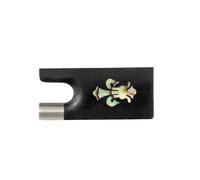 violin accessories Fully Finished Frogs Violin Bow Frog 4/4 3/4 Fiddles Bow Maker DIY Frog Violinist Replacement Luthier Tools(Color:F038)