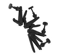 Violin Accessories Parts 4 Pack 1/2 Violin Bow Full Size Tuner Accessories Black For Beginners