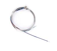 Violin Accessories Parts 4Pcs Violin Fiddle String For 4/4 3/4 Violin Strings Steel Core Nickel-silver Wound With Nickel-plated Ball End