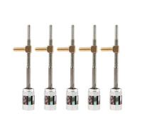 Violin Accessories Parts 5pcs 4/4 Violin Bow Frog Screws With Eyelets For Viola Accessories(3)